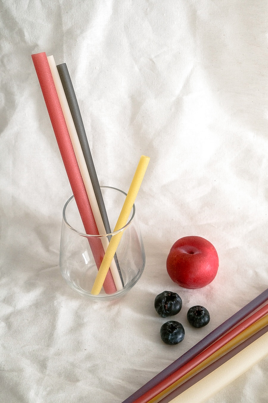 A collection of sustainable, biodegradable products crafted from natural rice straw material.