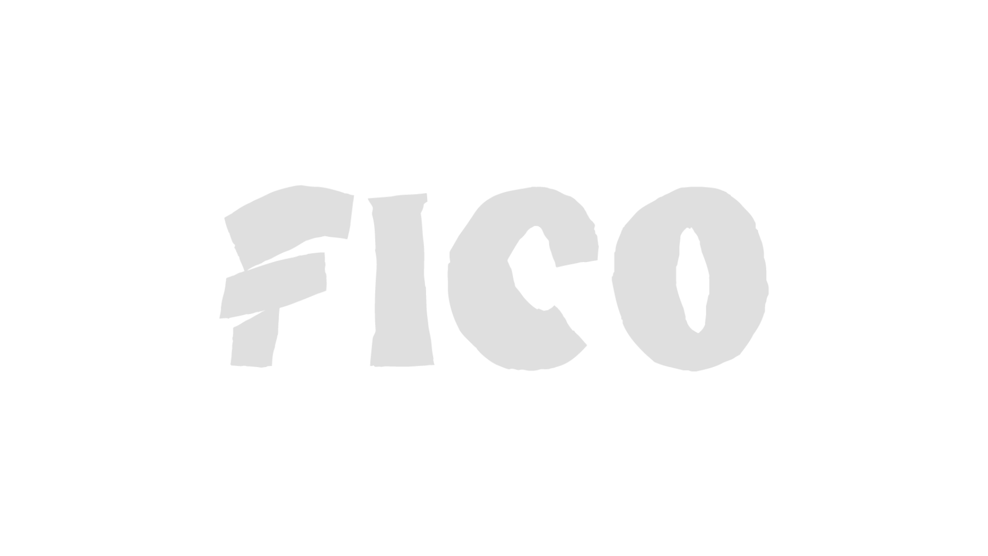 A faded logo with the word 'FICO' displayed prominently.